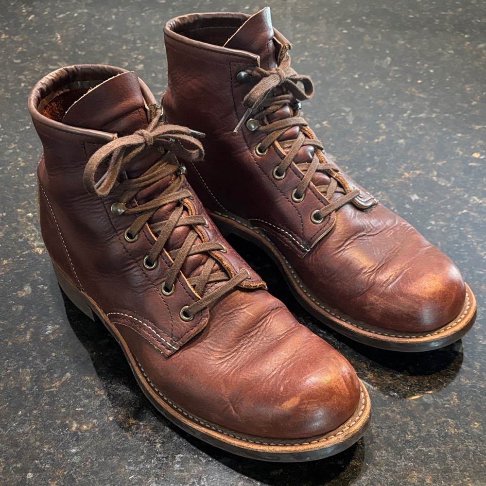 Red Wing Shoes Blacksmith Full-grain Leather Boots